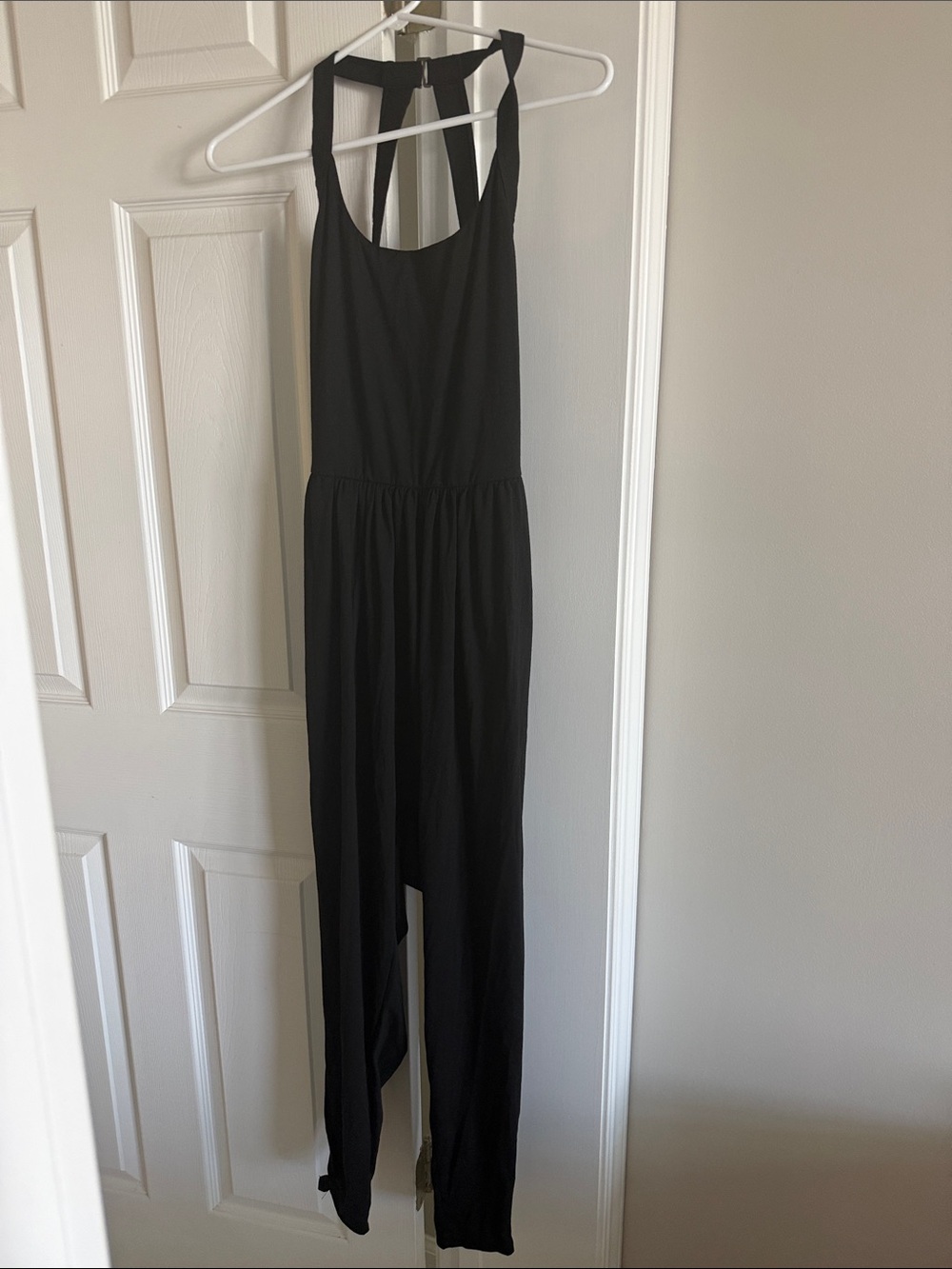 Halara Black Sleeveless Jumpsuit